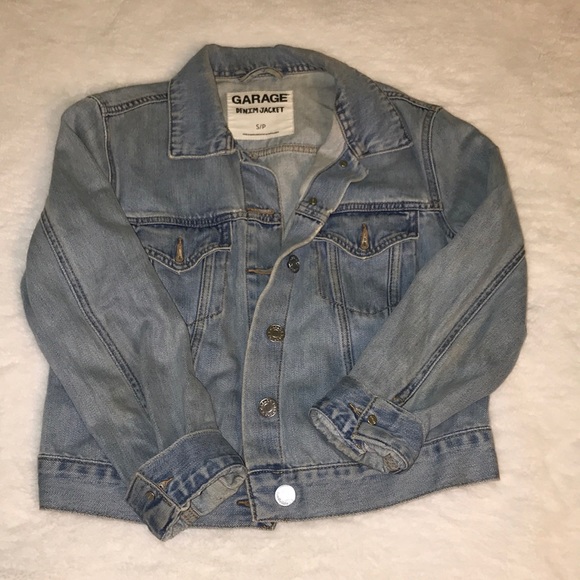 ❄️3 FOR $50❄️ Garage Denim Jacket - Picture 1 of 4